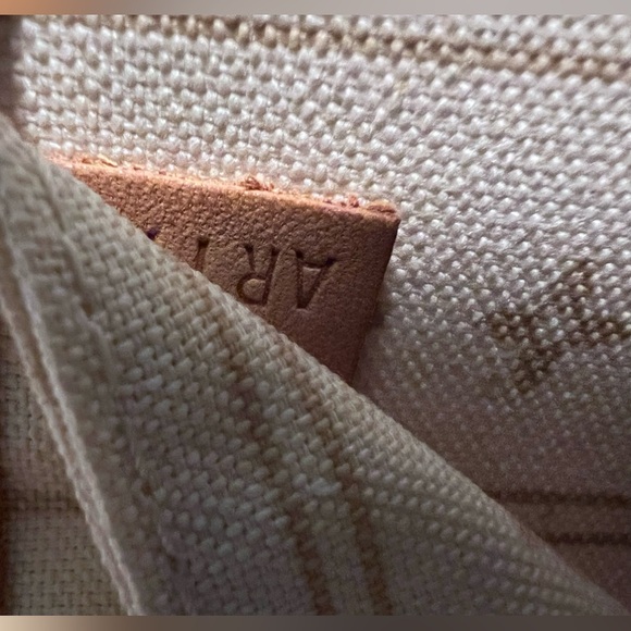 LOUIS VUITTON Damier Azur Neverfull Tote bag. - Picture 7 of 7